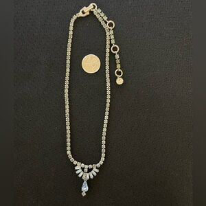 Vintage Blue Sherman Necklace for sale, signed